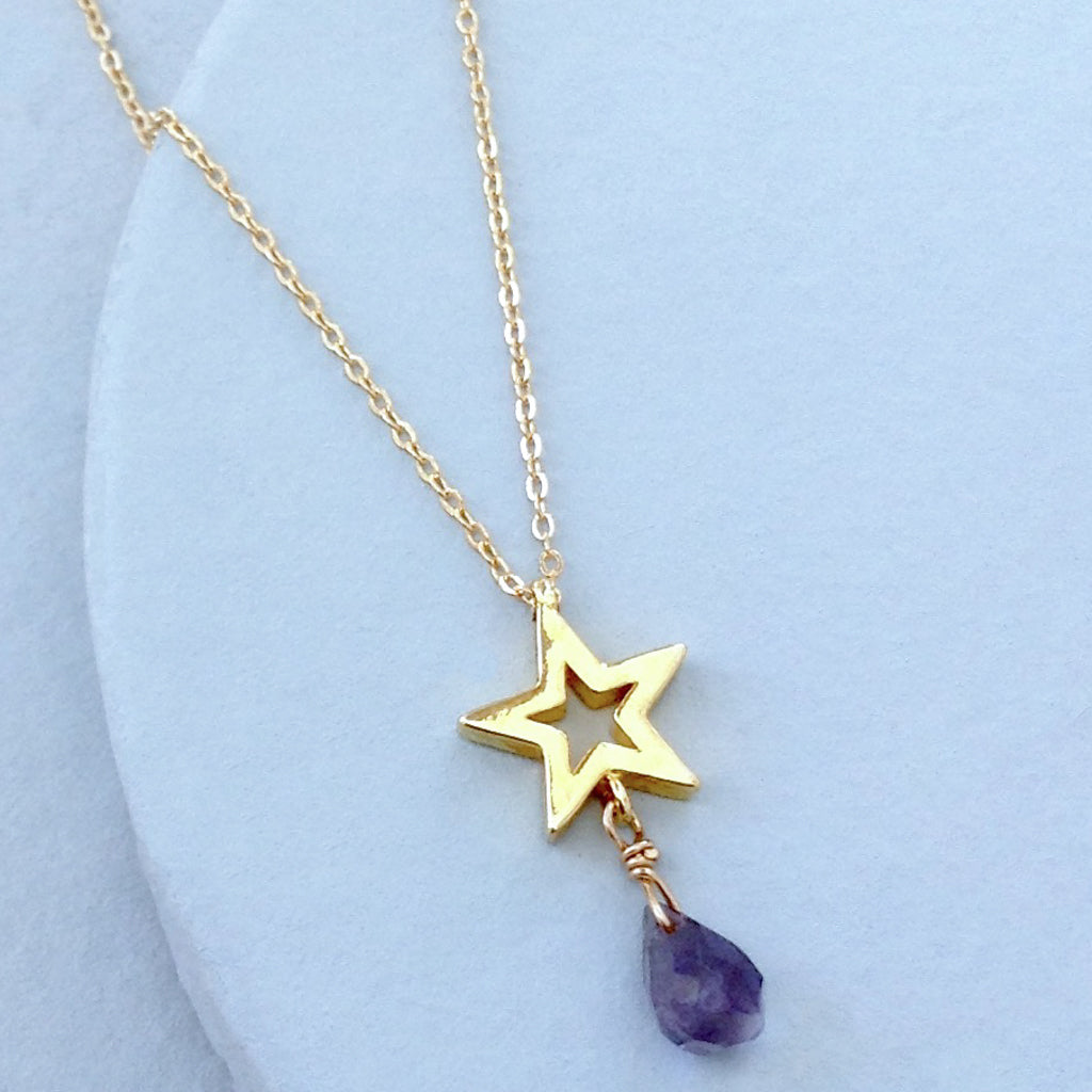 Sparkling Small Stars Necklace - Shari Wacks