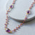 faceted amethyst regal royal gold pendant necklace