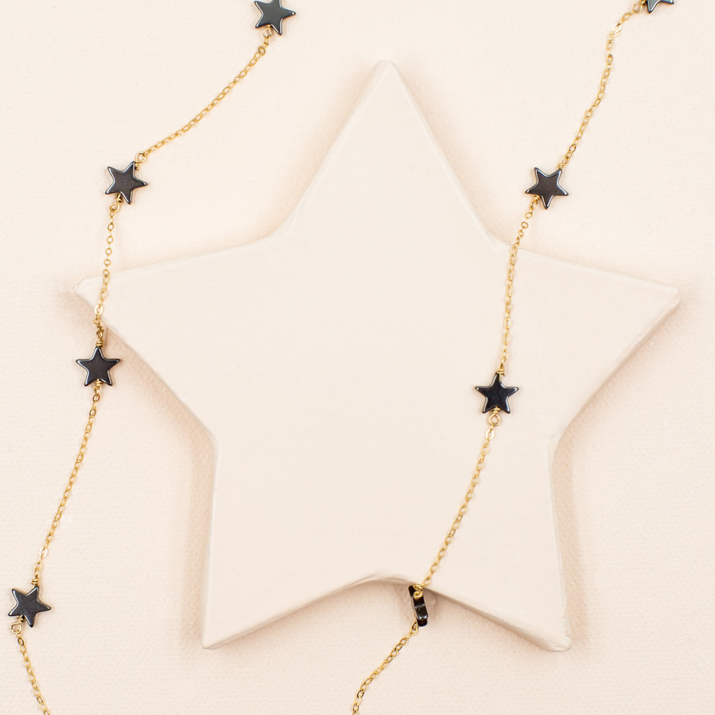 Sparkling Small Stars Necklace - Shari Wacks